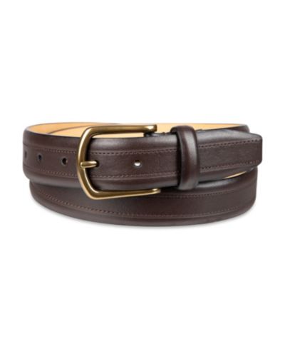 32MM Club Room Men's Top Stitch Dress Belt