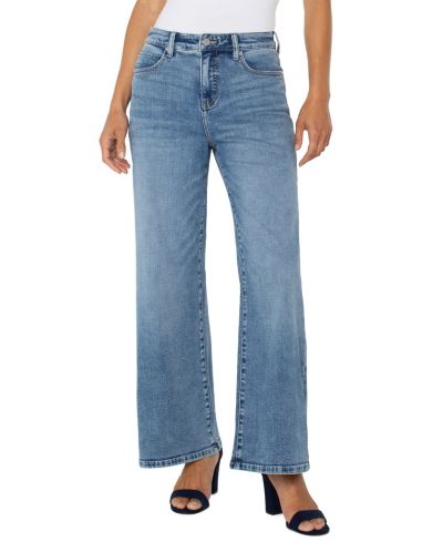 Женские джинсы Liverpool Los Angeles Women's Stride High Rise Wide Leg