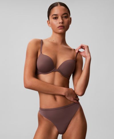 Женский бюстгальтер Calvin Klein Perfectly Fit Push-Up Plunge QF7315