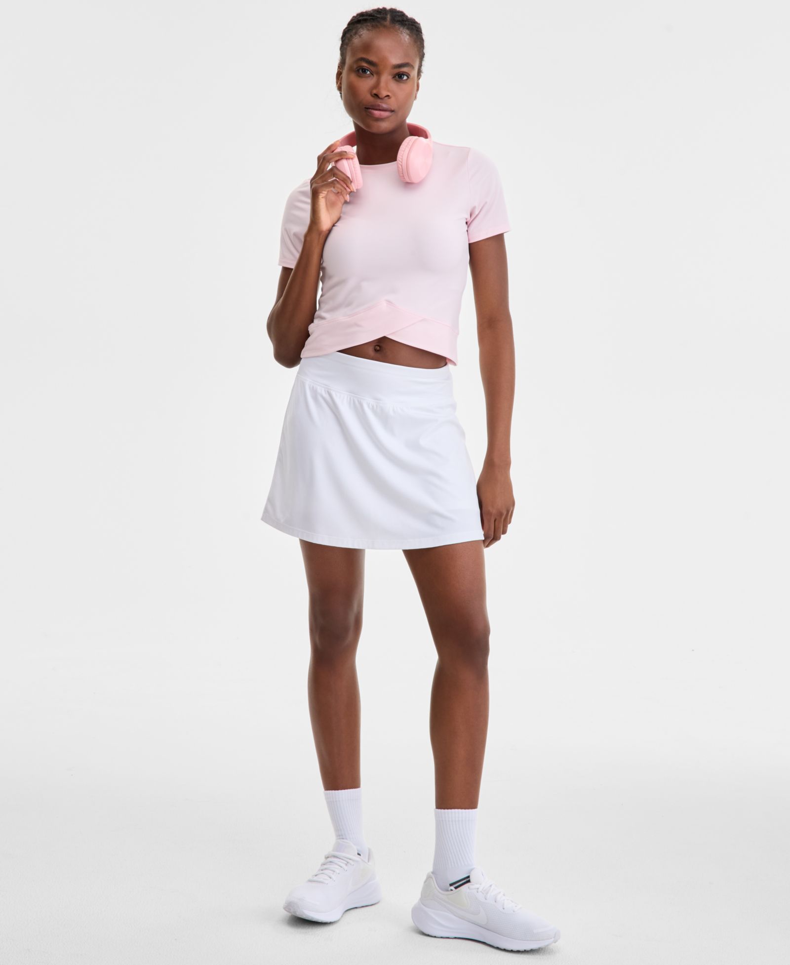 ID Ideology Women's Studio Performance Skort, Exclusively at Macy's