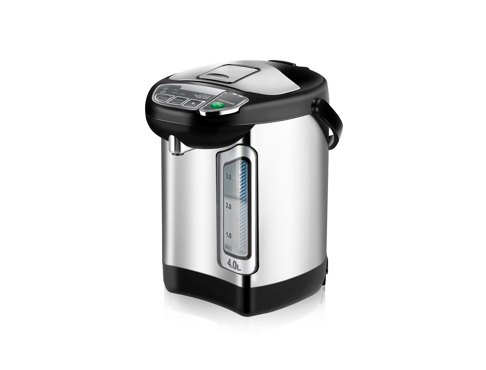 Цифровой диспенсер горячей воды NutriChef 4L, Stainless Steel