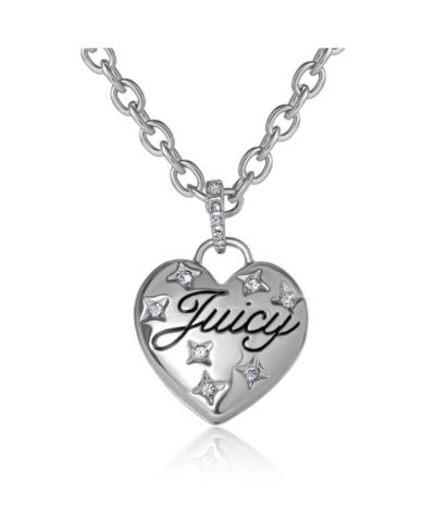 Juicy Couture -Tone Heart Pendant Necklace