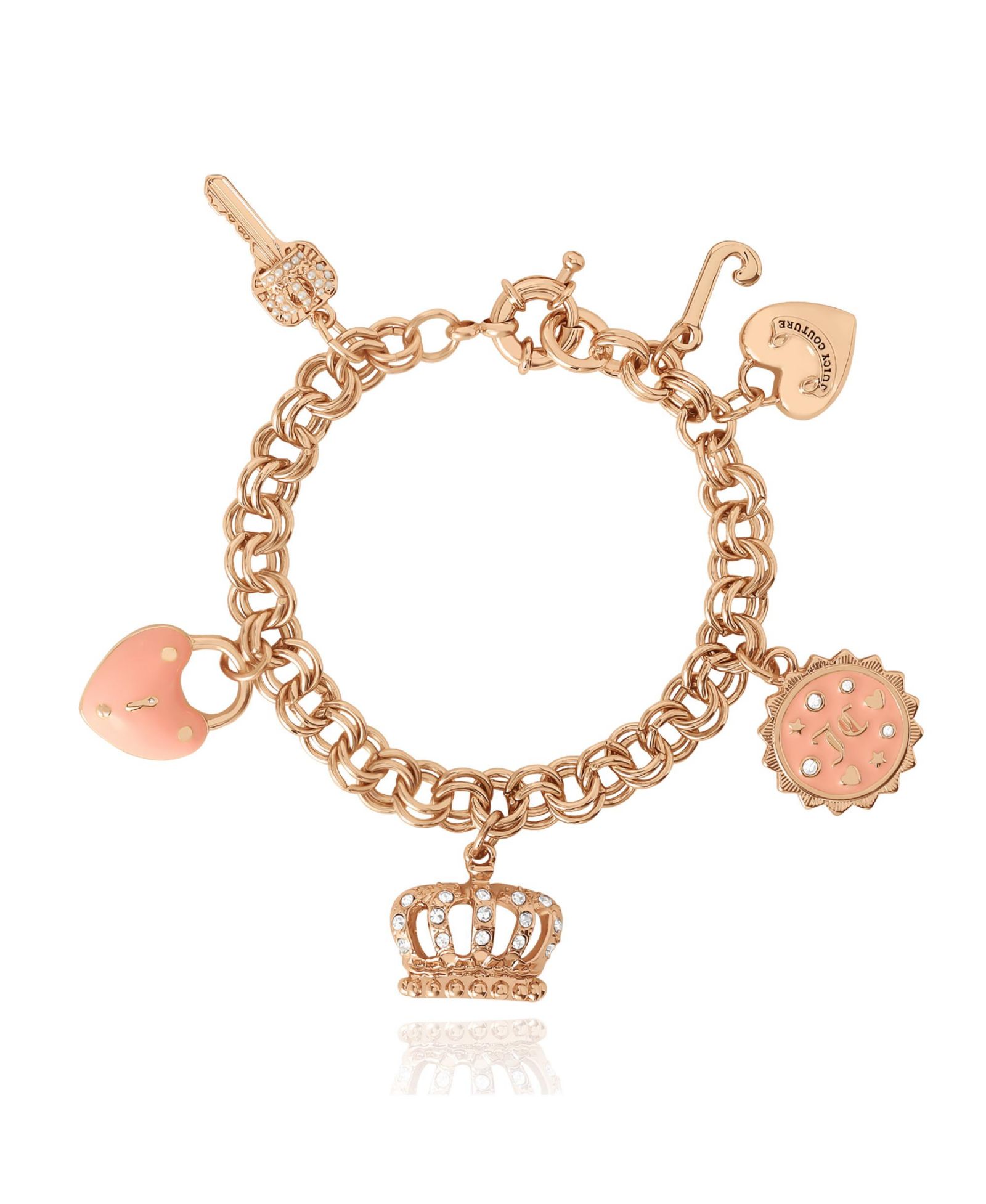 Браслет Juicy Couture -Tone Charm с акцентами Pavé
