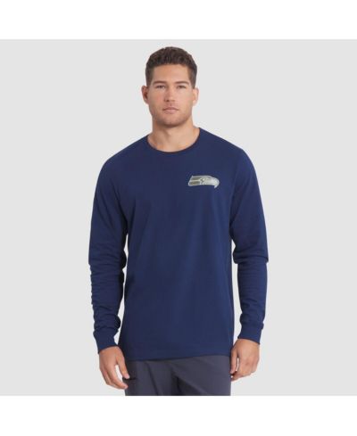 Nike Мужская футболка с длинным рукавом Seattle Seahawks 2025 Rivalries Collection, College Navy