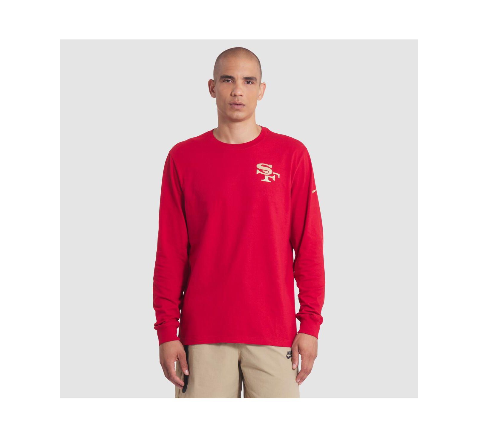 Nike Men's Scarlet San Francisco 49ers 2025 Rivalries Collection Essential Long Sleeve T-Shirt