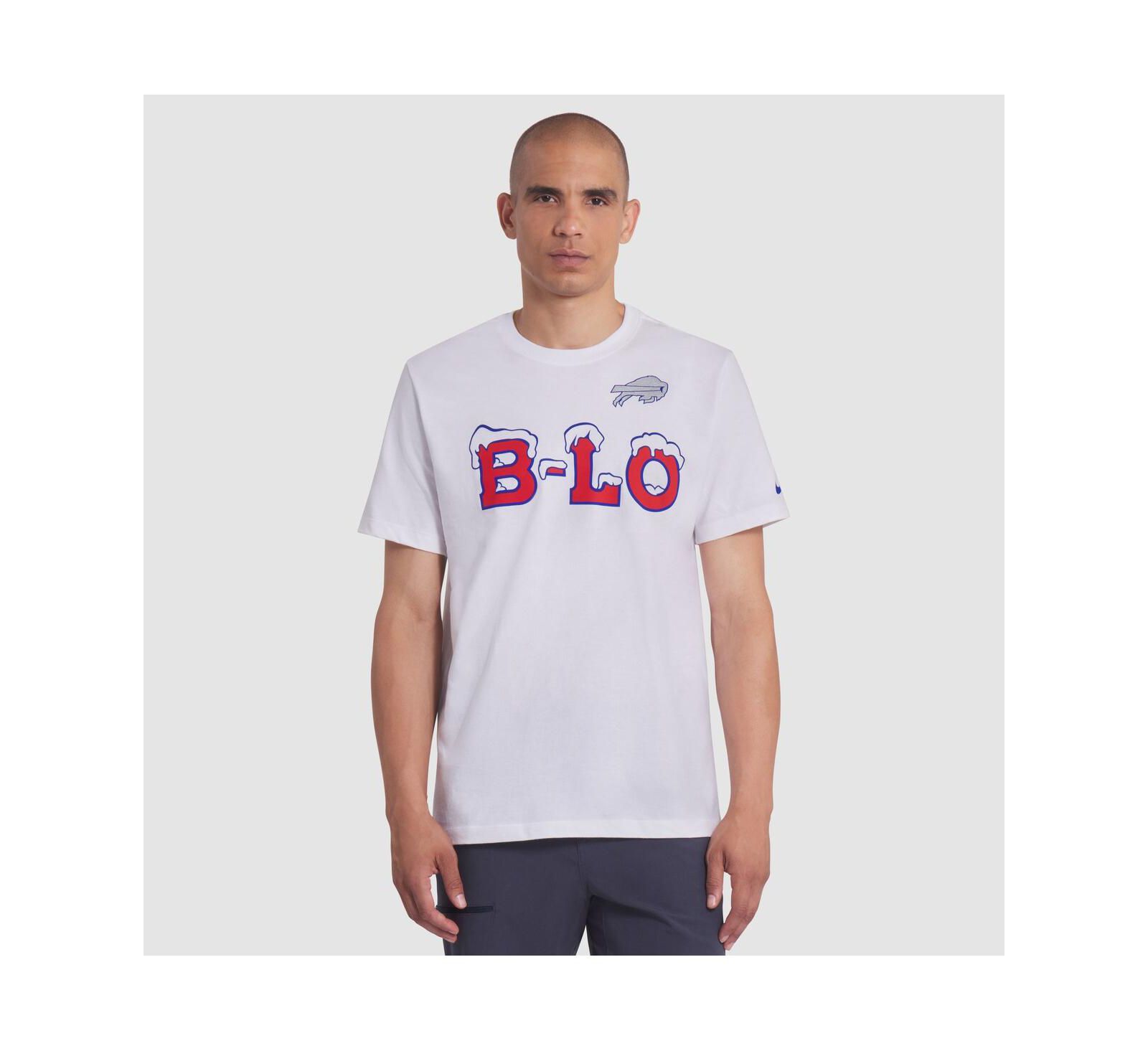 Nike Мужская футболка Essential из коллекции 2025 Rivalries Buffalo Bills белая
