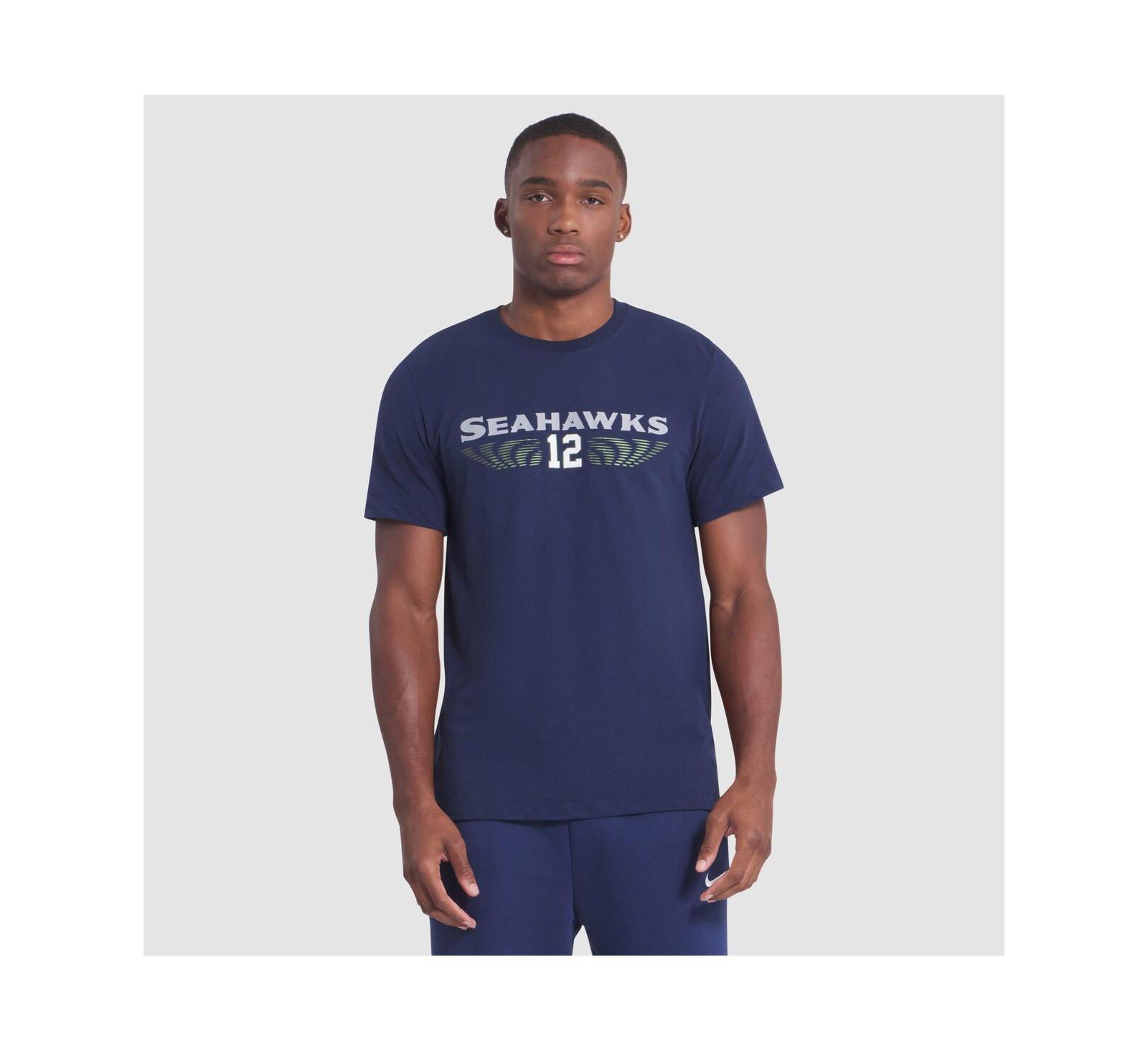 Nike Men's College Navy Seattle Seahawks 2025 Rivalries Collection Slub Dri-FIT T-Shirt