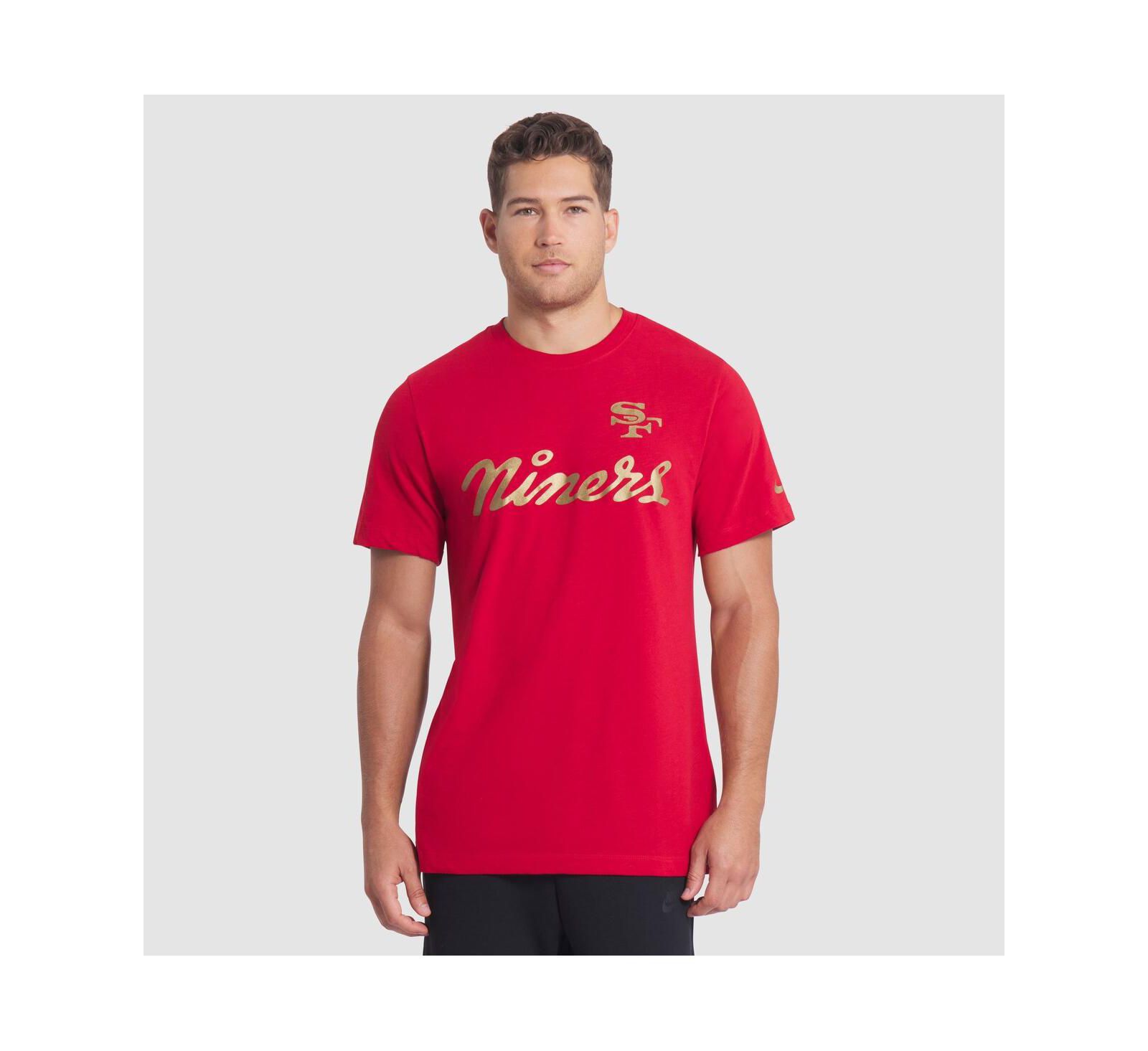 Мужская футболка Nike Men's Scarlet San Francisco 49ers 2025 Rivalries Collection Slub Dri-FIT