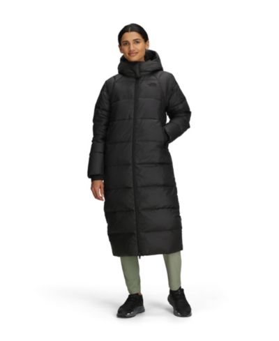 The North Face женская длинная пуховая парка Hydrenalite City