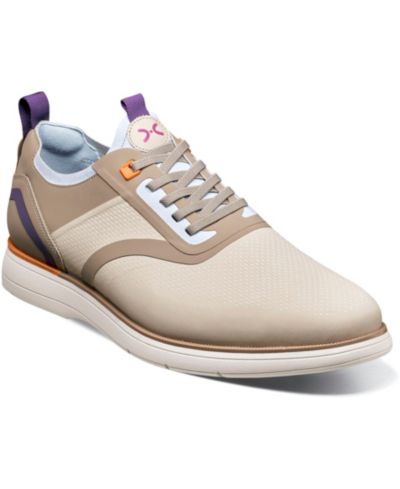 Stacy Adams Men's Everidge Plain Toe Elastic Lace Shoe