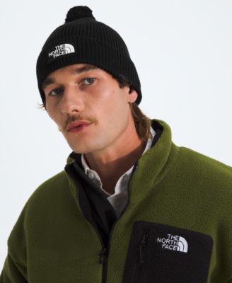 The North Face Men's Logo Box Pom Beanie