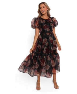Black floral