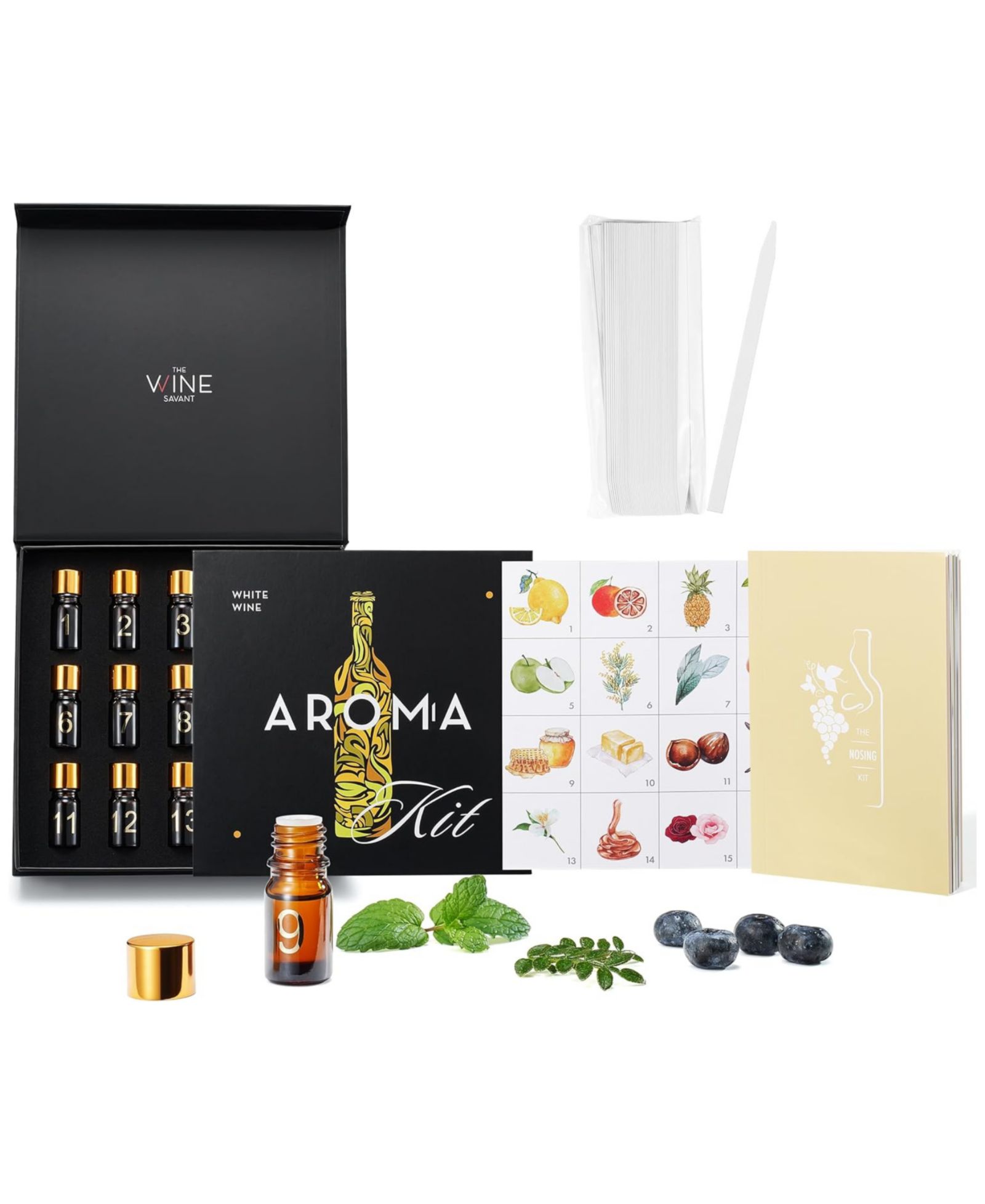 Набор для аромата белого вина The Wine Savant, 15 предметов