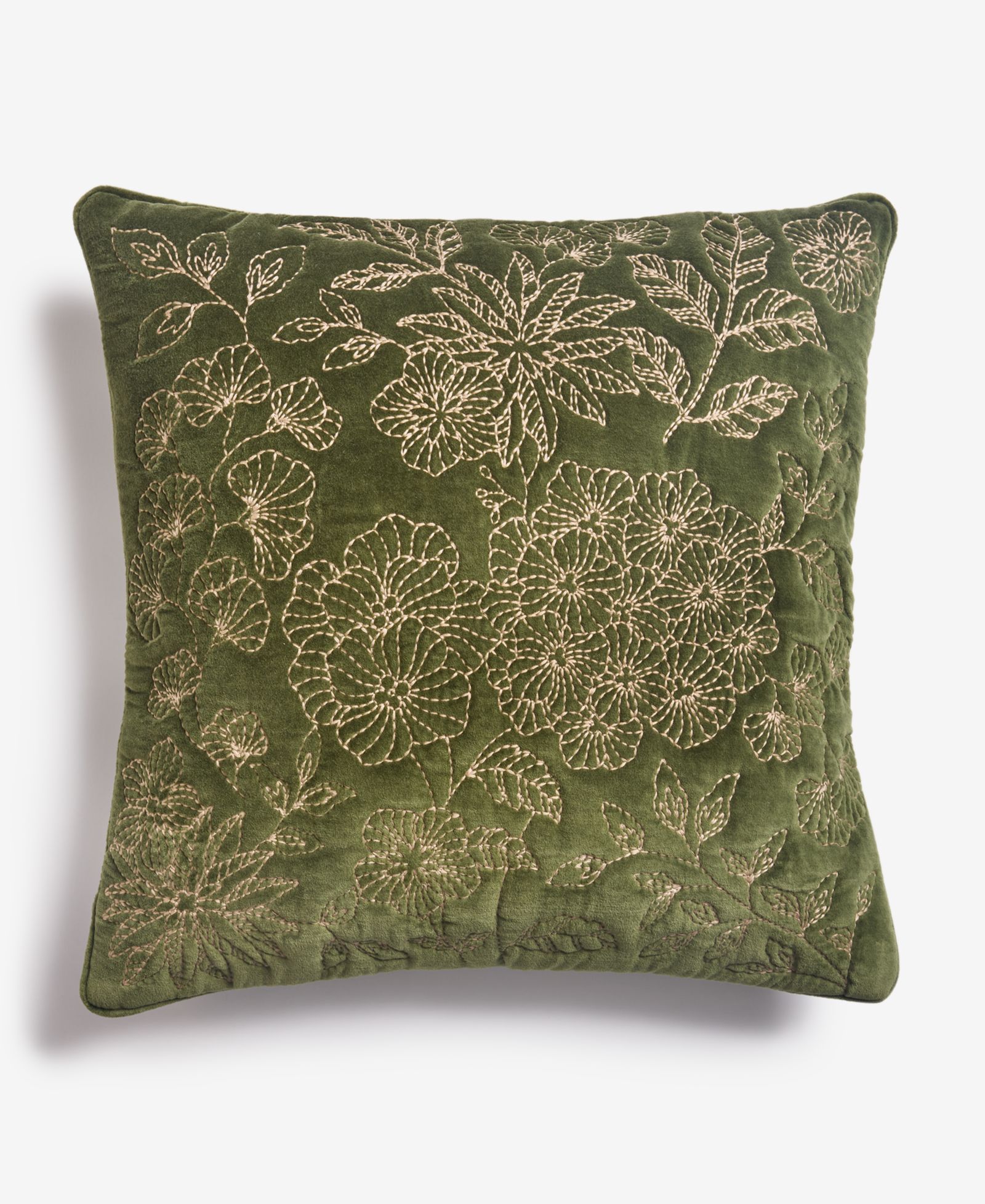 Декоративная вышитая подушка Charter Club Botanical, 18" x 18"