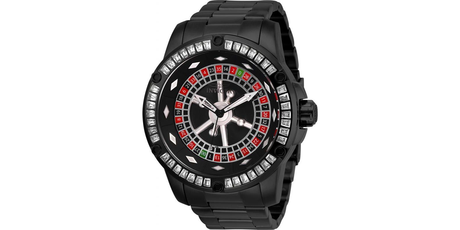 Часы Invicta Men's 28715 Specialty Quartz 3 Hand Black Dial