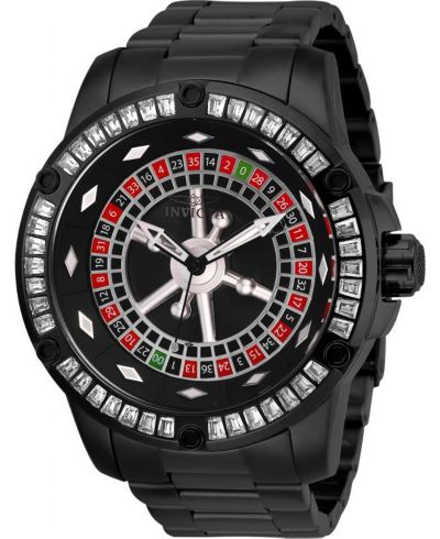 Часы Invicta Men's 28715 Specialty Quartz 3 Hand Black Dial