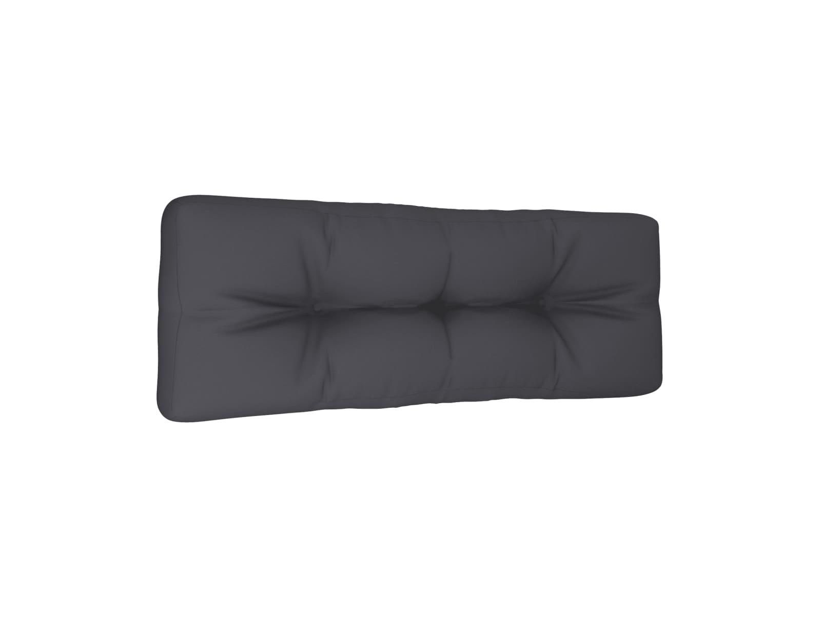 Подушка для паллет vidaXL Anthracite 47.2"x15.7"x4.7" Fabric