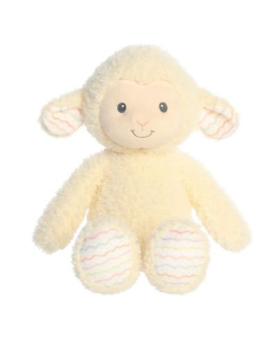 ebba Большая мягкая игрушка Lovelee Lamb, белая, 15"