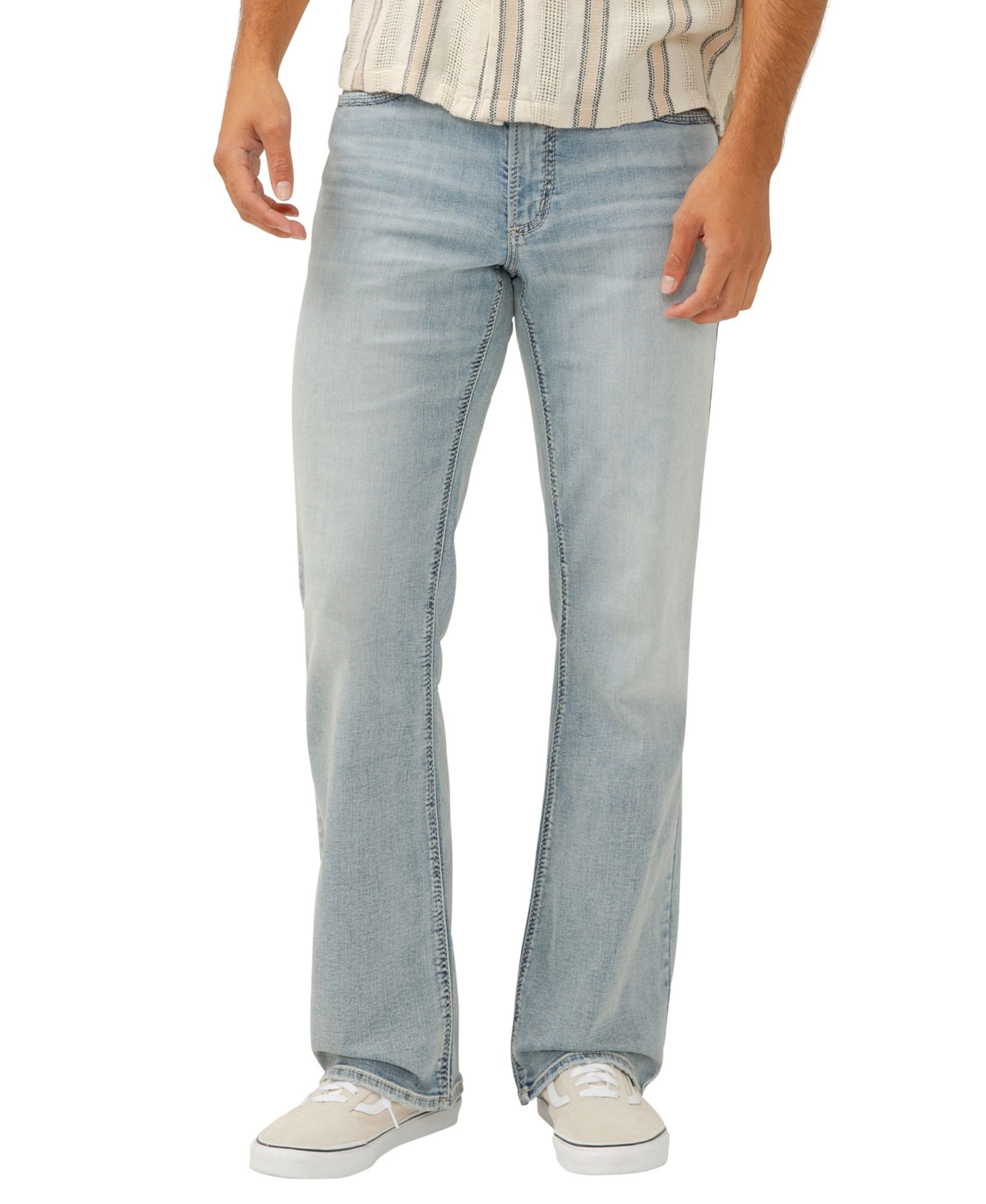 Silver Jeans Co. Men's Zac Relaxed Fit Straight Leg Jeans