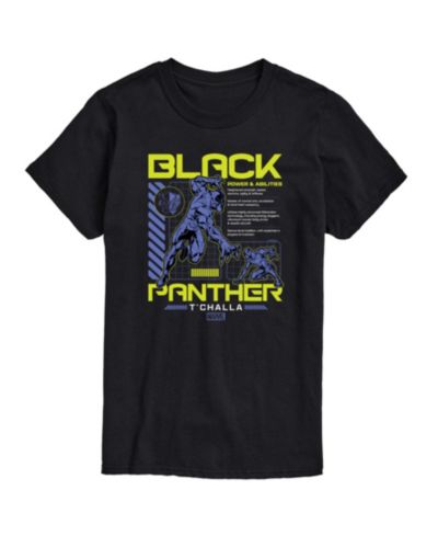 AIRWAVES Мужская футболка Black Panther с коротким рукавом