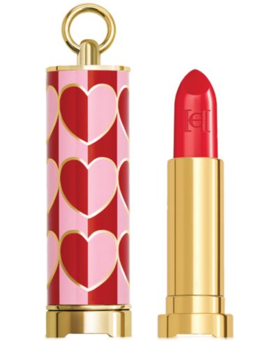 Carolina Herrera Fabulous Kiss Matte Refillable Lipstick & Love Karma Lipstick Cap