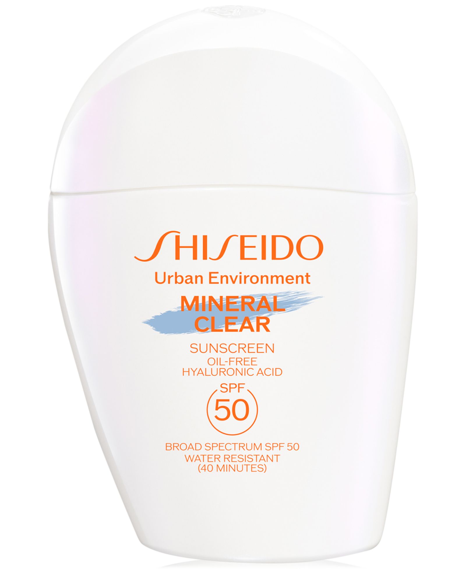 Shiseido Urban Environment Mineral Clear Sunscreen SPF 50, 1 oz.