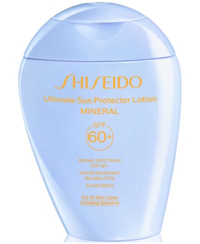 Shiseido лосьон-солнцезащитный минеральный Ultimate Sun Protector SPF 60+, 5 oz.