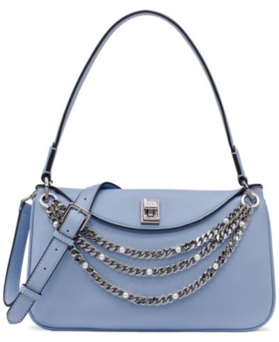 KARL LAGERFELD PARIS Nadine Leather Slim Shoulder Bag