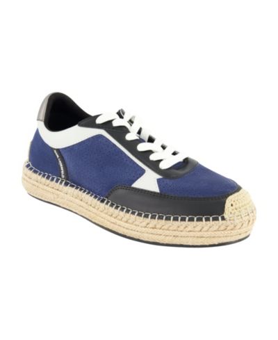 KARL LAGERFELD PARIS Мужской Lace Up Espadrille Chunky Sole Sneakers