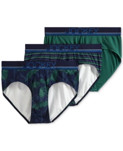 Мужские трусы Jockey Men's Cotton-Stretch Briefs, 3-Pack