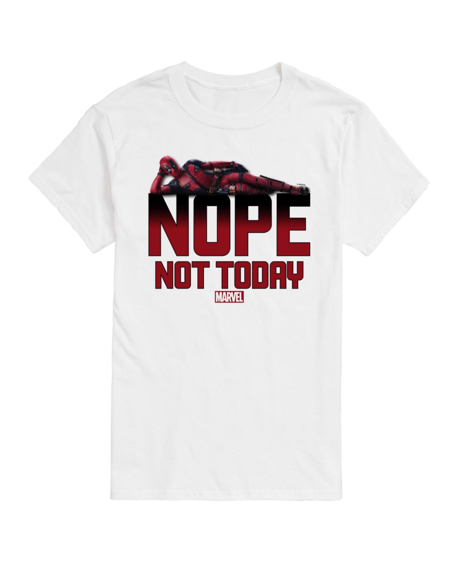 AIRWAVES Мужской Deadpool Nope Not Today Short Sleeve T-Shirt