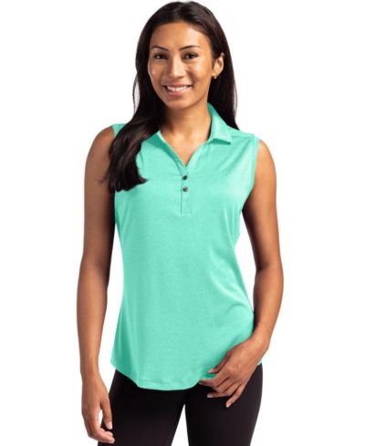 Cutter & Buck Women's Forge Eco Stretch Recycled Sleeveless Polo