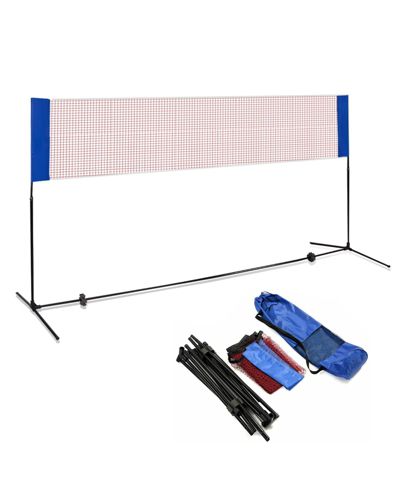 Портативная сетка для бадминтона 14 x 5 Feet с сумкой для переноски