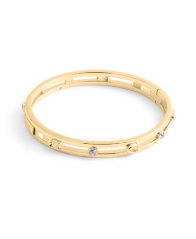Браслет COACH Faux Stone Signature C Open Bangle