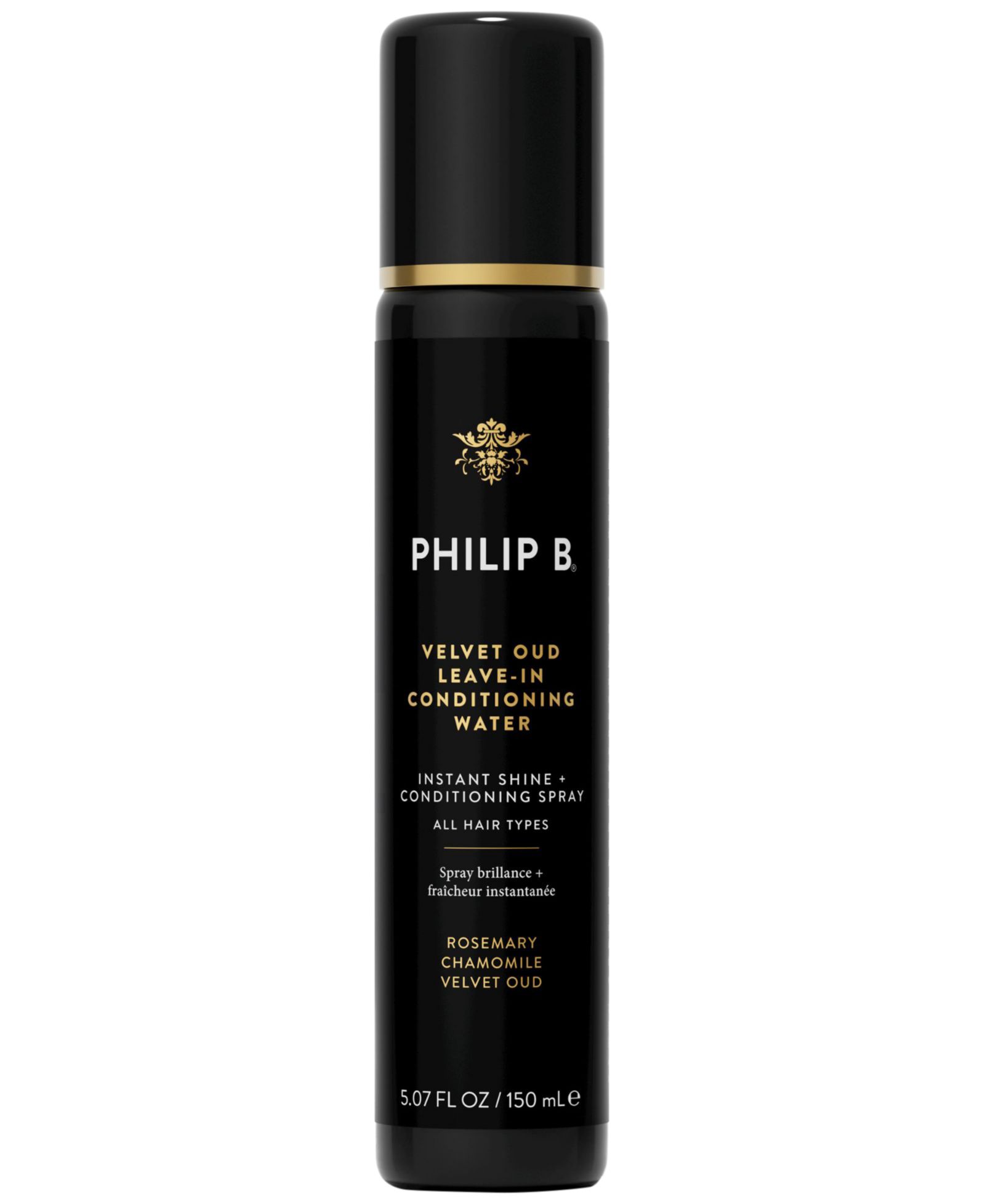 Philip B. Velvet Oud Leave-In Conditioning Water, 5.07 oz.
