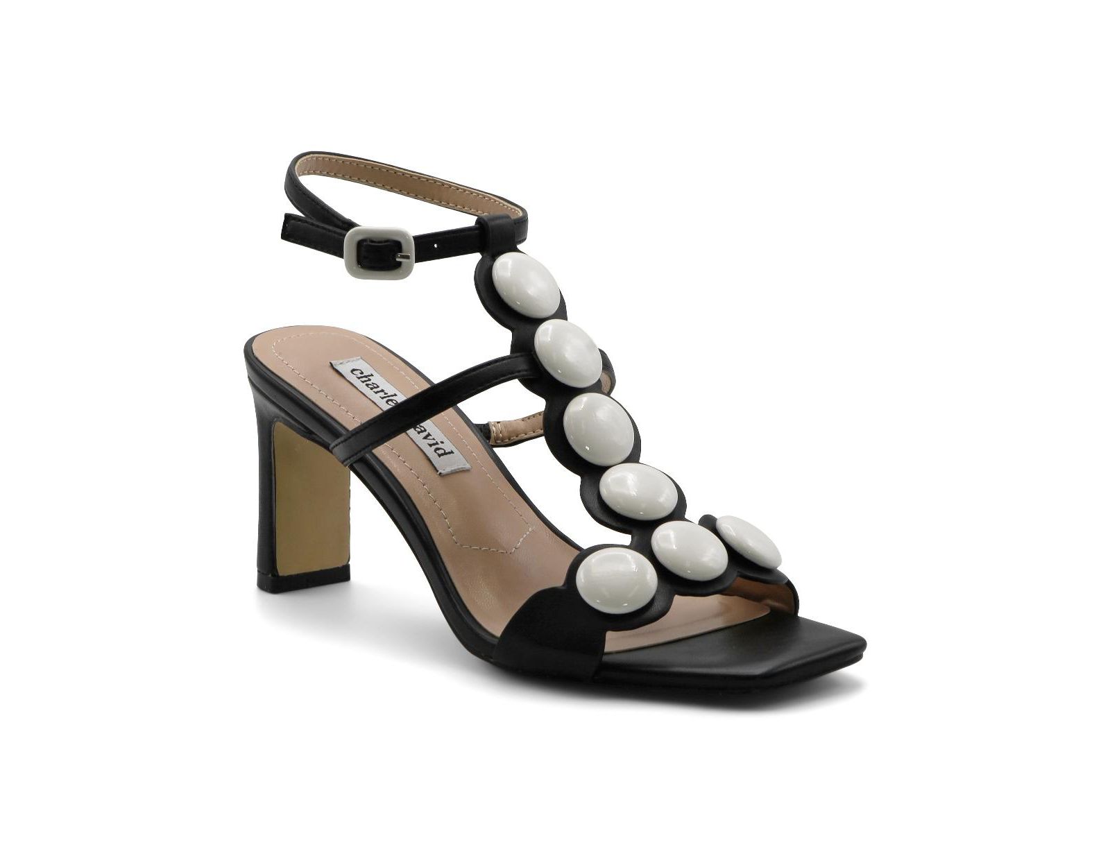 Charles David Womens Davos High Heel Dress Sandal
