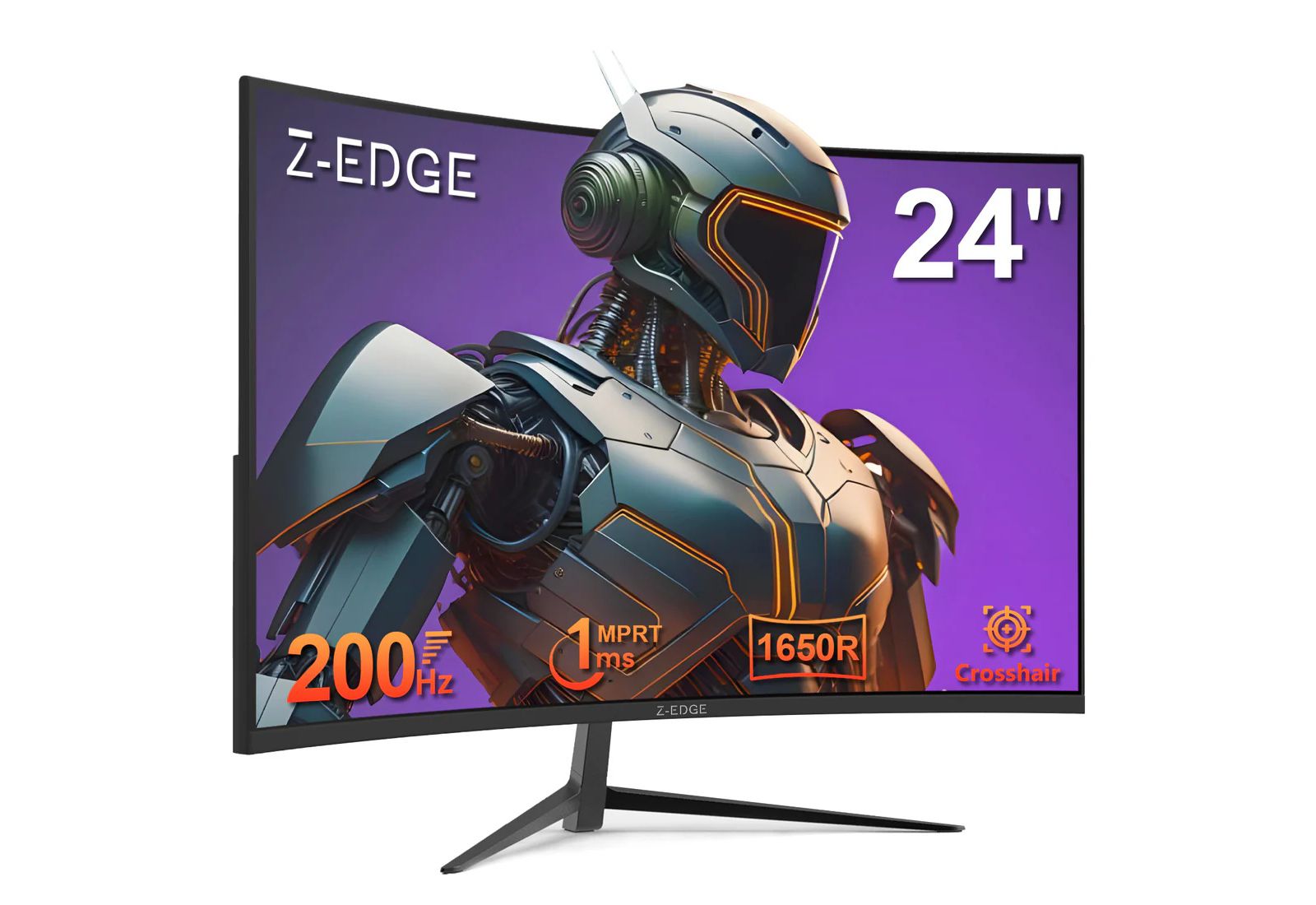 Z-edge UG24 24" Curved 1080p 200Hz Gaming Computer Monitor