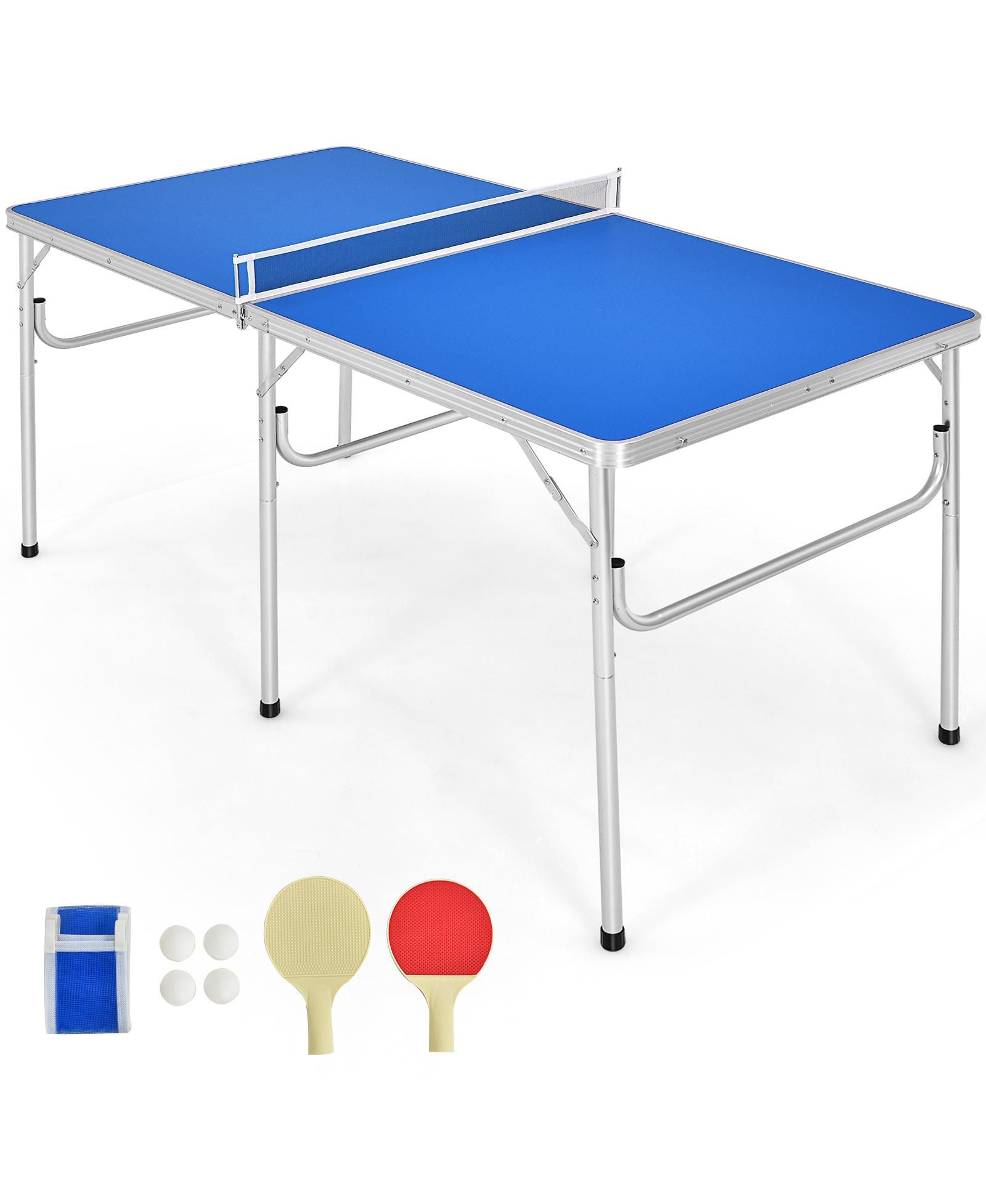 Складной стол для тенниса и пинг-понга KUYOTQ 60 Inch