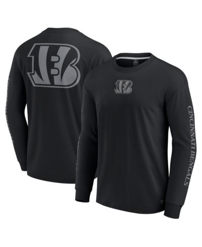 Fanatics футболка Elements Strive с длинным рукавом, черный, мужская и женская