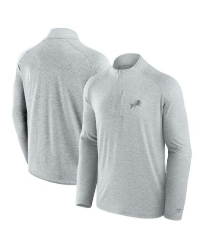 Куртка на молнии Fanatics Men's and Women's Gray Detroit Lions Performance