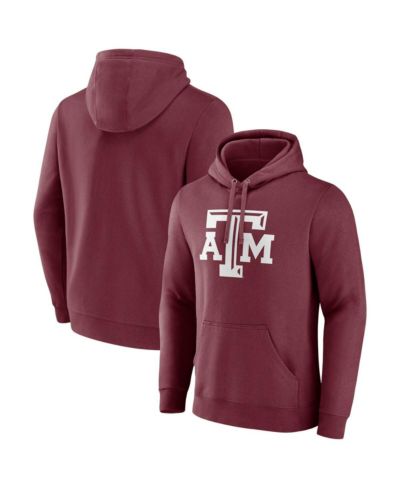 Мужское флисовое худи Fanatics Texas A&M Aggies, бордовое
