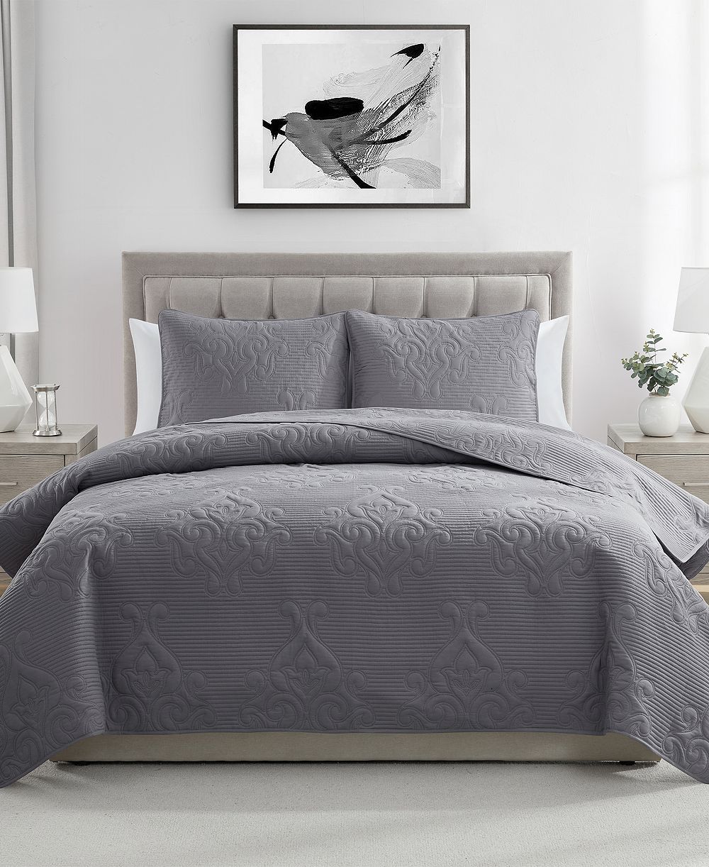 Лоскутное одеяло VCNY Home Solomun Pinsonic Damask Full/Queen
