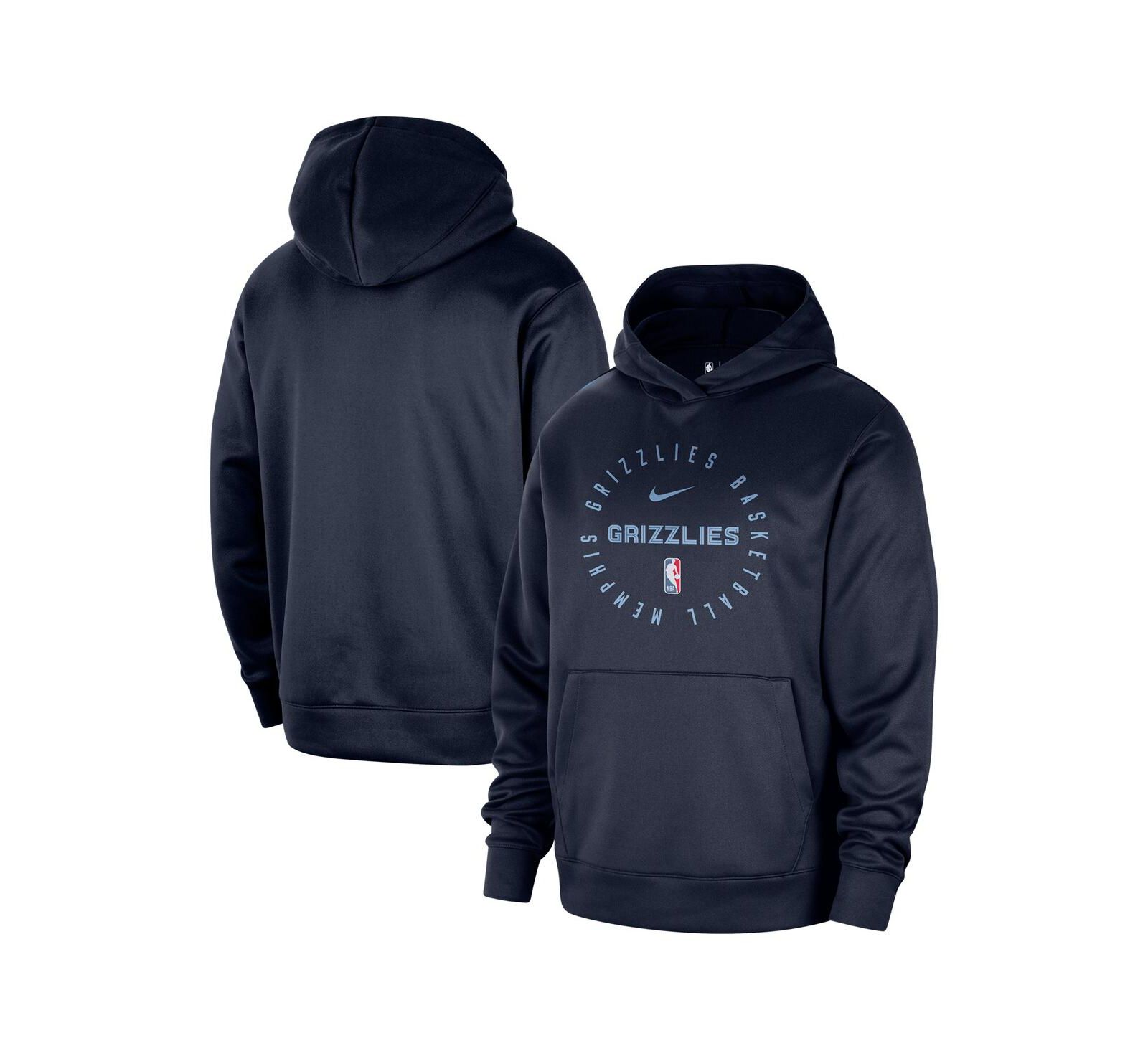 Мужское худи Nike Memphis Grizzlies 2024/25 Spotlight On-Court Practice Performance Pullover