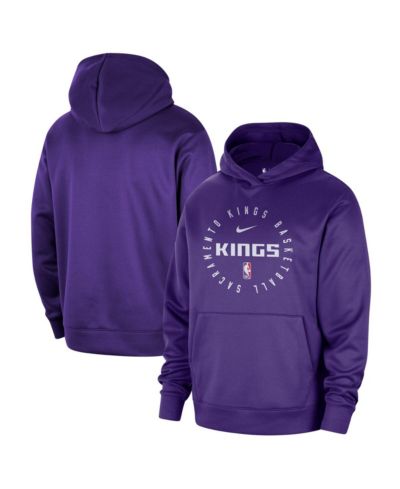 Nike Мужское худи Sacramento Kings 2024/25 Spotlight Performance фиолетовое
