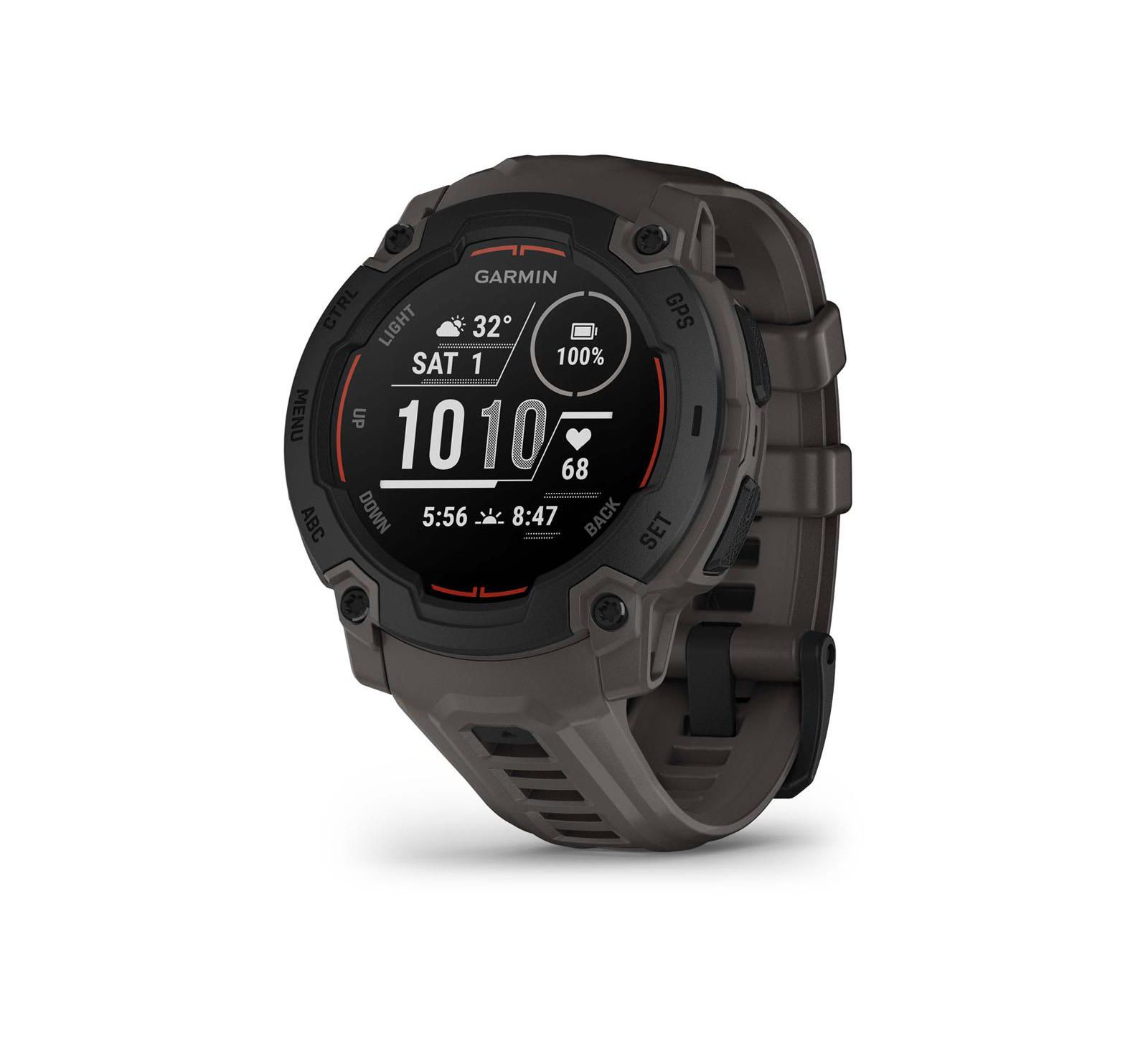 Instinct E, 45mm Outdoor GPS Smartwatch, Black/Charcoal