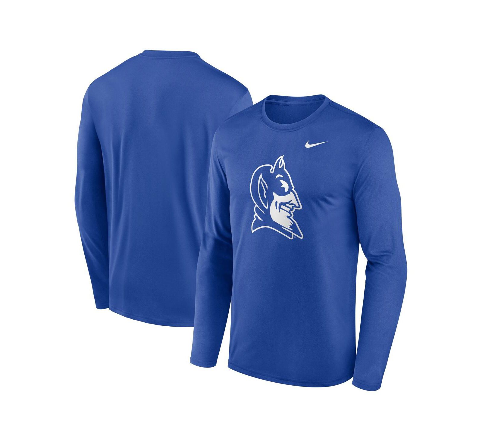 Nike Мужская футболка Legend с длинным рукавом, Royal Duke Blue Devils
