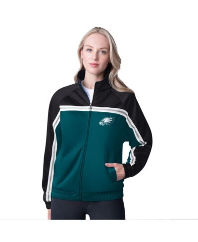 Женская спортивная куртка G-III 4Her by Carl Banks Philadelphia Eagles Post Game Full-Zip Track