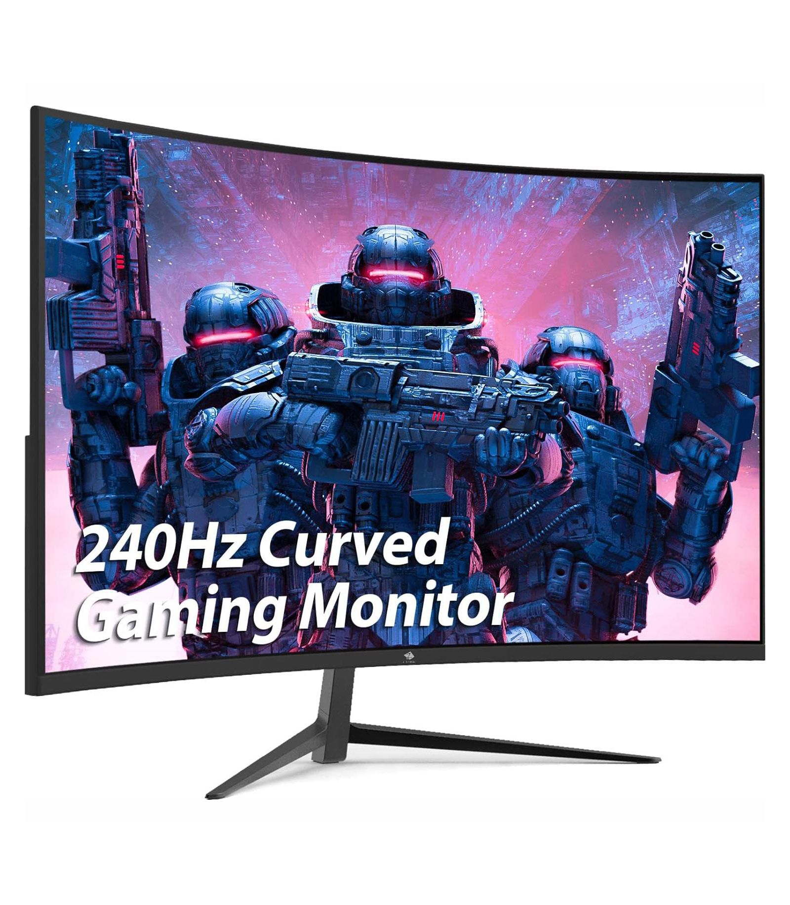 Игровой монитор Z-edge 27 дюймов, изогнутый, Full HD 1080P, 240 Гц