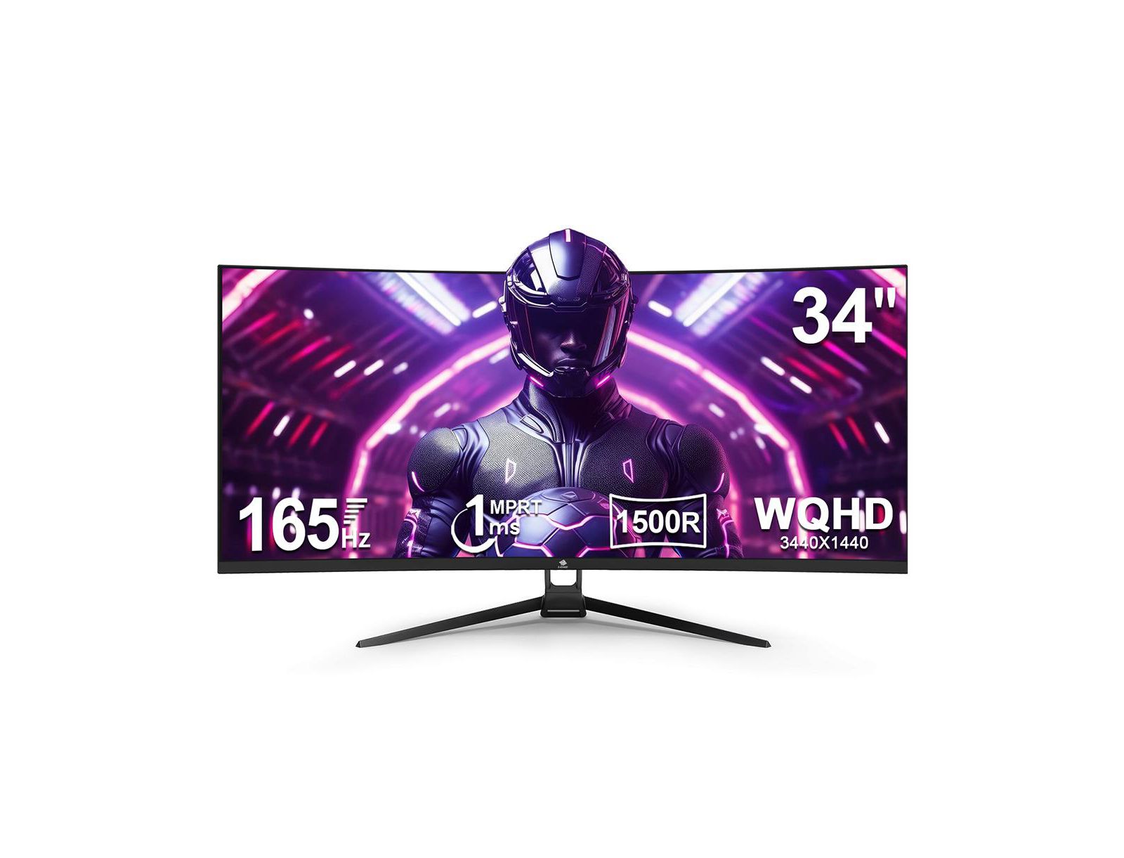 Игровой монитор Z-EDGE 34" UWQHD 3440x1440 165Hz FreeSync изогнутый