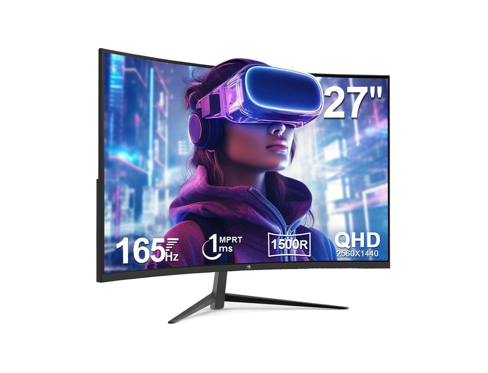 Z-edge UG27Q 27" изогнутый QHD 165Hz игровой компьютерный монитор